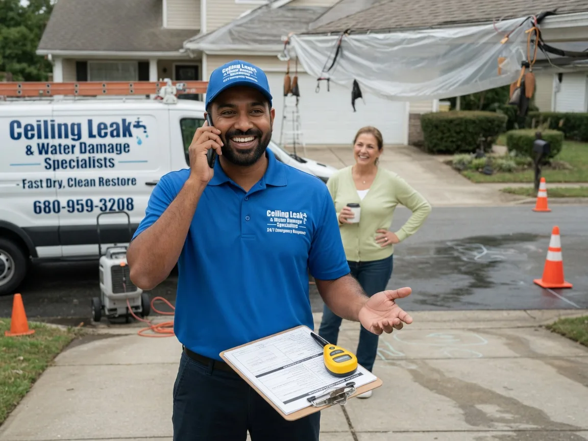 Ceiling Leak Cleanup Newton Falls, OH FAQs